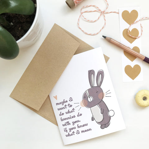 What Bunnies Do Love Card