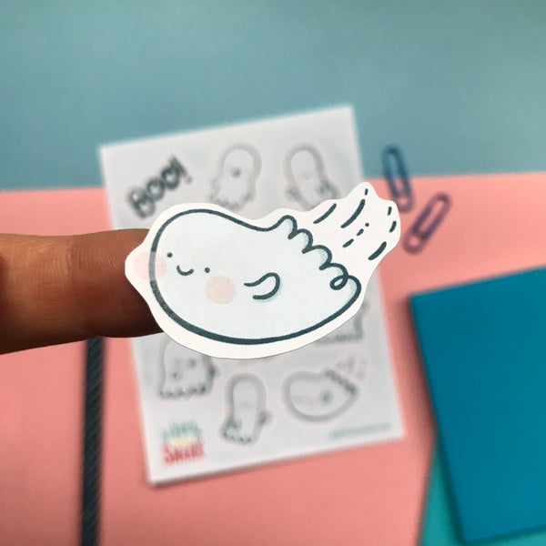 Cute Ghosts Sticker Sheets