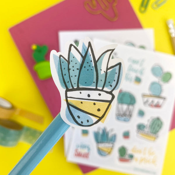 Prickly Cactus Sticker Sheets