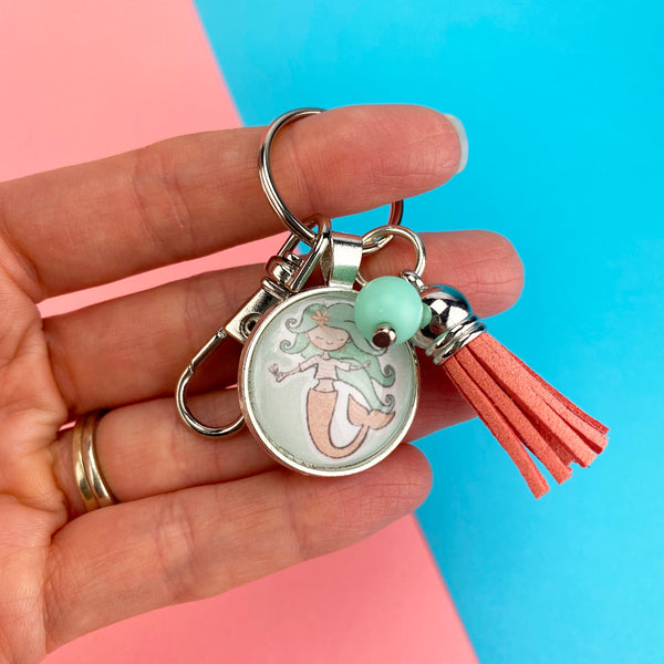 Sweet and Cute Cabochon Key Chain