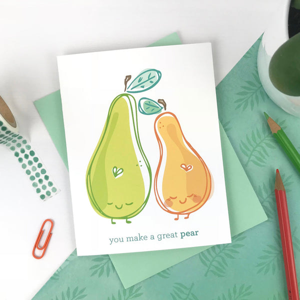 Make a Great Pear Card