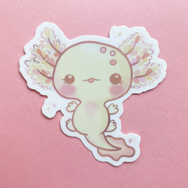 Axolotl Vinyl Sticker
