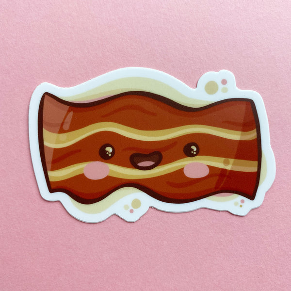 Bacon Vinyl Sticker