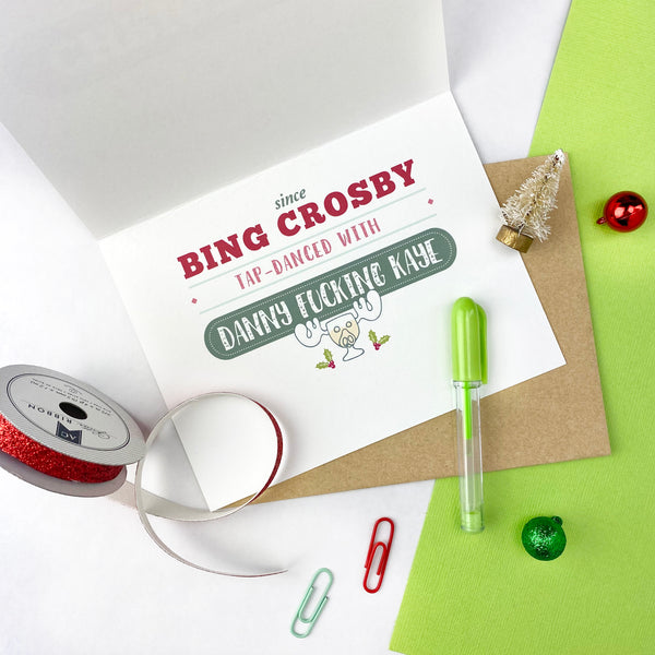 Bing Crosby Christmas Card