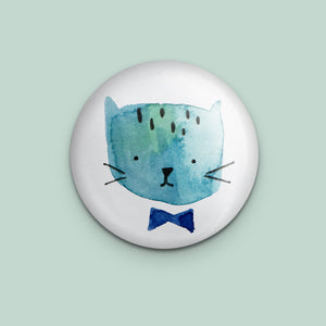 Cool Cat with Bow Tie Pin