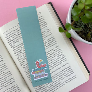 One More Chapter Book Worm Book Mark