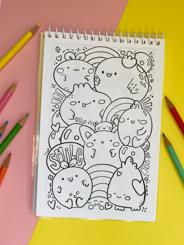 Cute Things Coloring Book – DippityandSnark