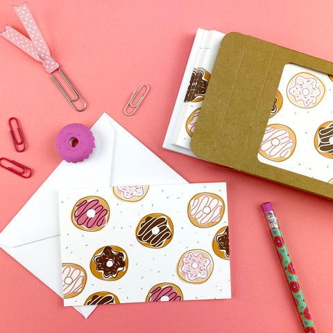 Donut Note Cards