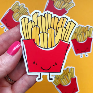 French Fries Vinyl Sticker