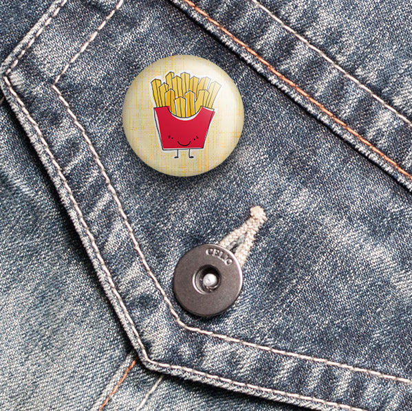 French Fries Pin