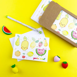Fruity Cutie Note Cards
