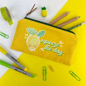 Squeeze the Day Zipper Pouch