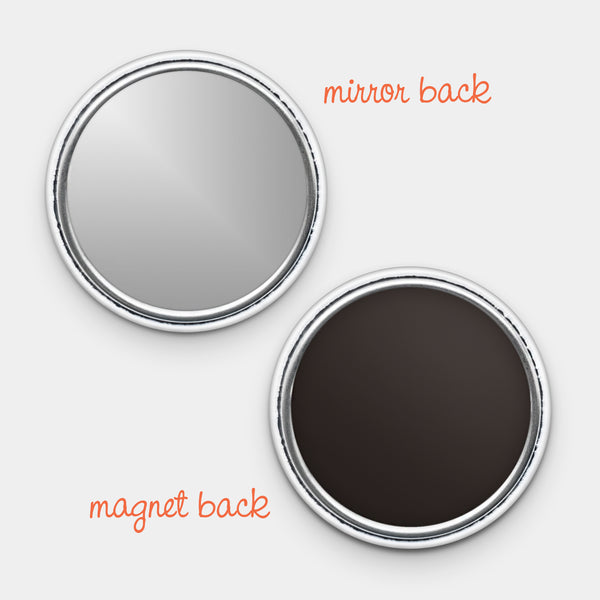 Cool Intelligent Strong Fierce Magnet or Mirror