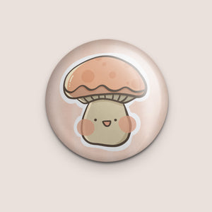 Happy Mushroom Pin