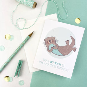 Otter Be Proud Card