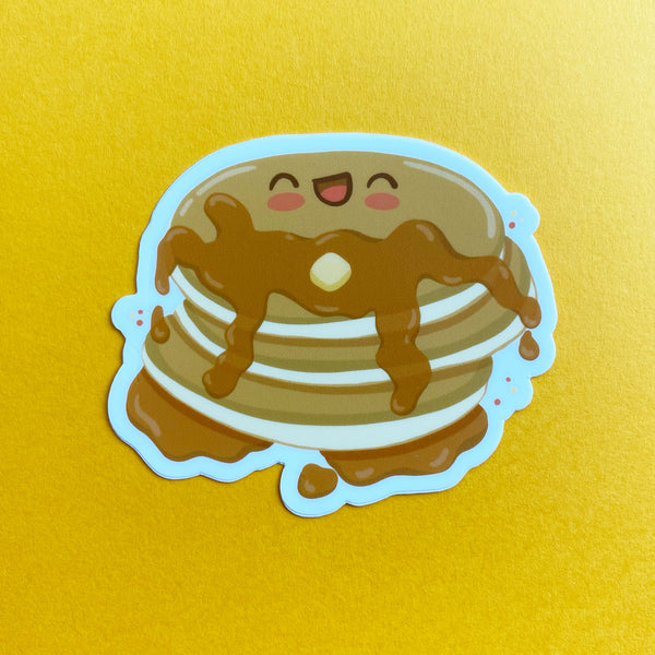 Pancake Vinyl Sticker