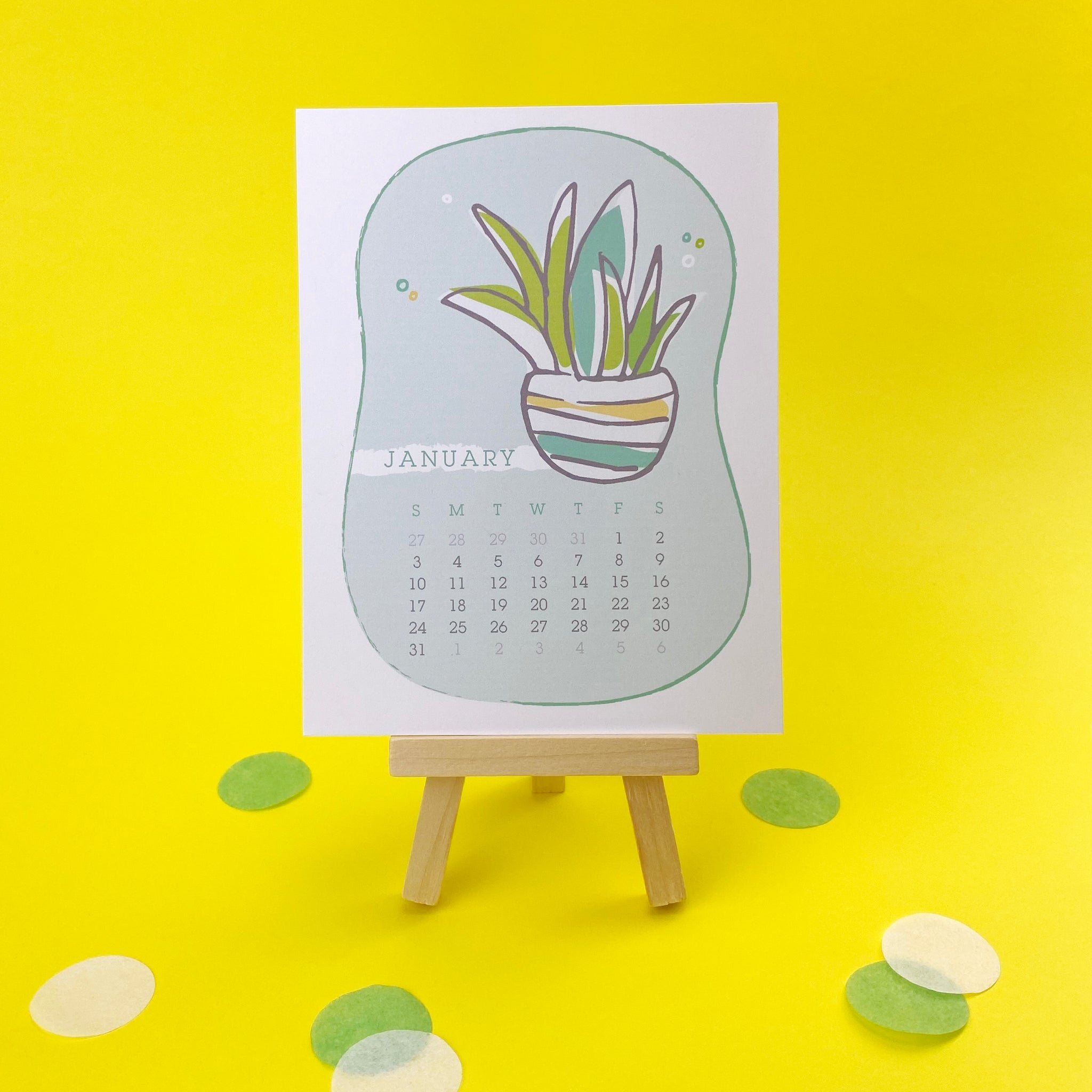 2023 Pretty Plants Desk Calendar