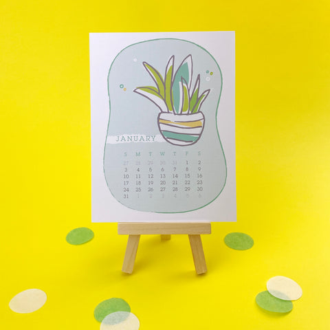2024 Pretty Plants Desk Calendar