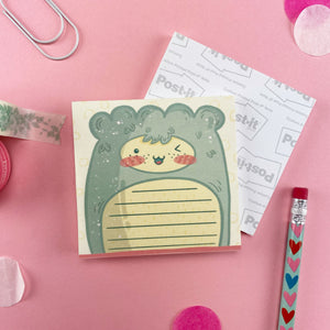 Cute Puffy Character Post-it® Notes