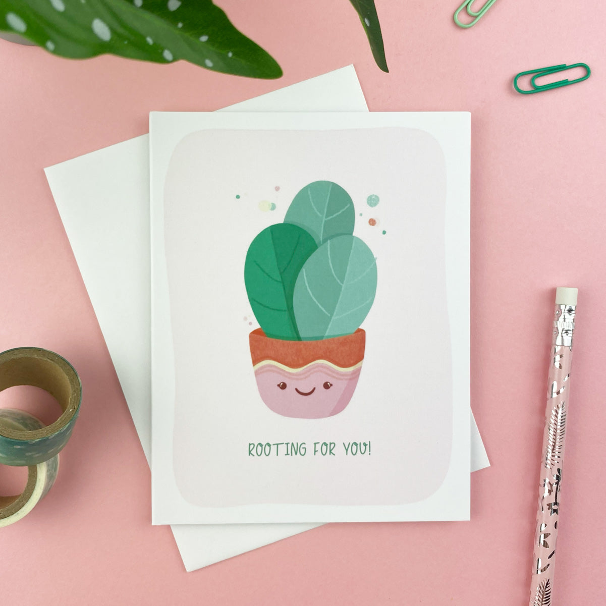 Rooting for You Encouragement Card