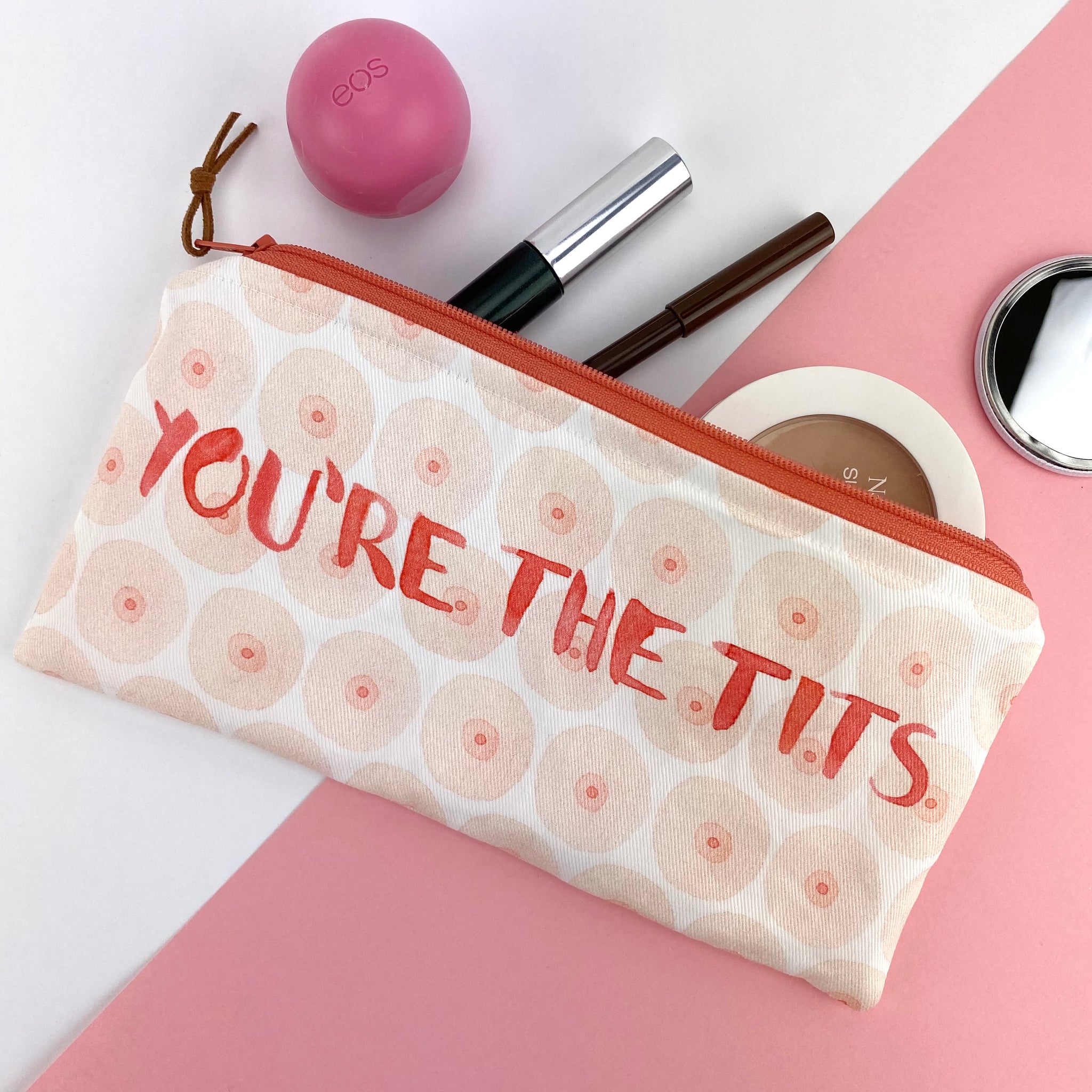 You're the Tits Zipper Pouch