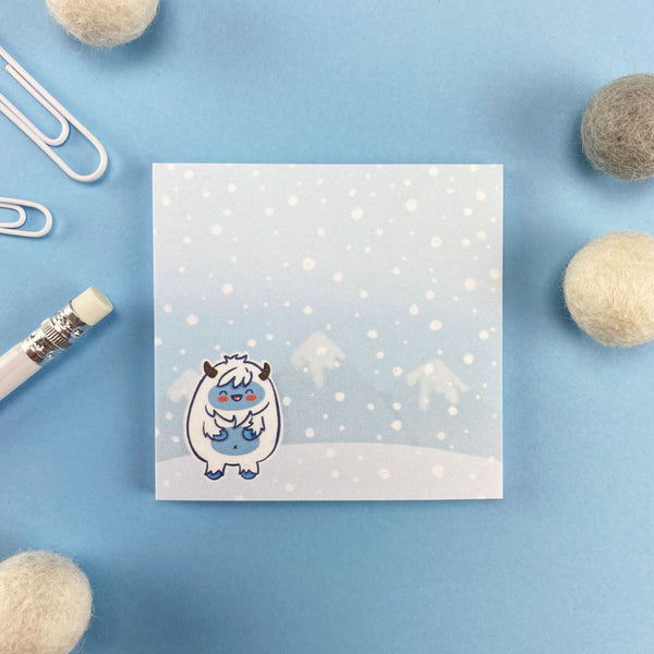 Yeti Abominable Snowman Post-it® Notes