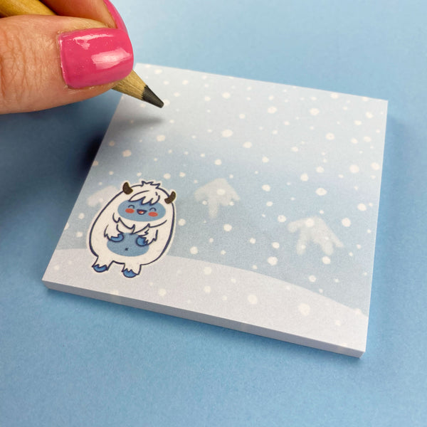 Yeti Abominable Snowman Post-it® Notes
